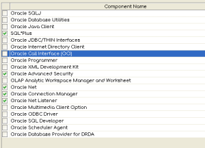  CMAN Installation select components