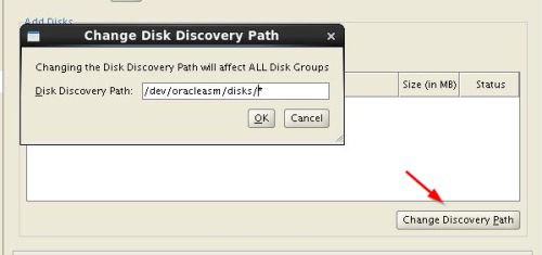  Disk Path bei der Installation einstellen