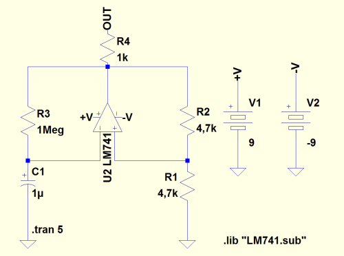  OP mit LM741