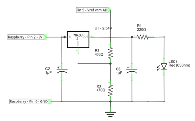  LM 317 Standard Beschaltung